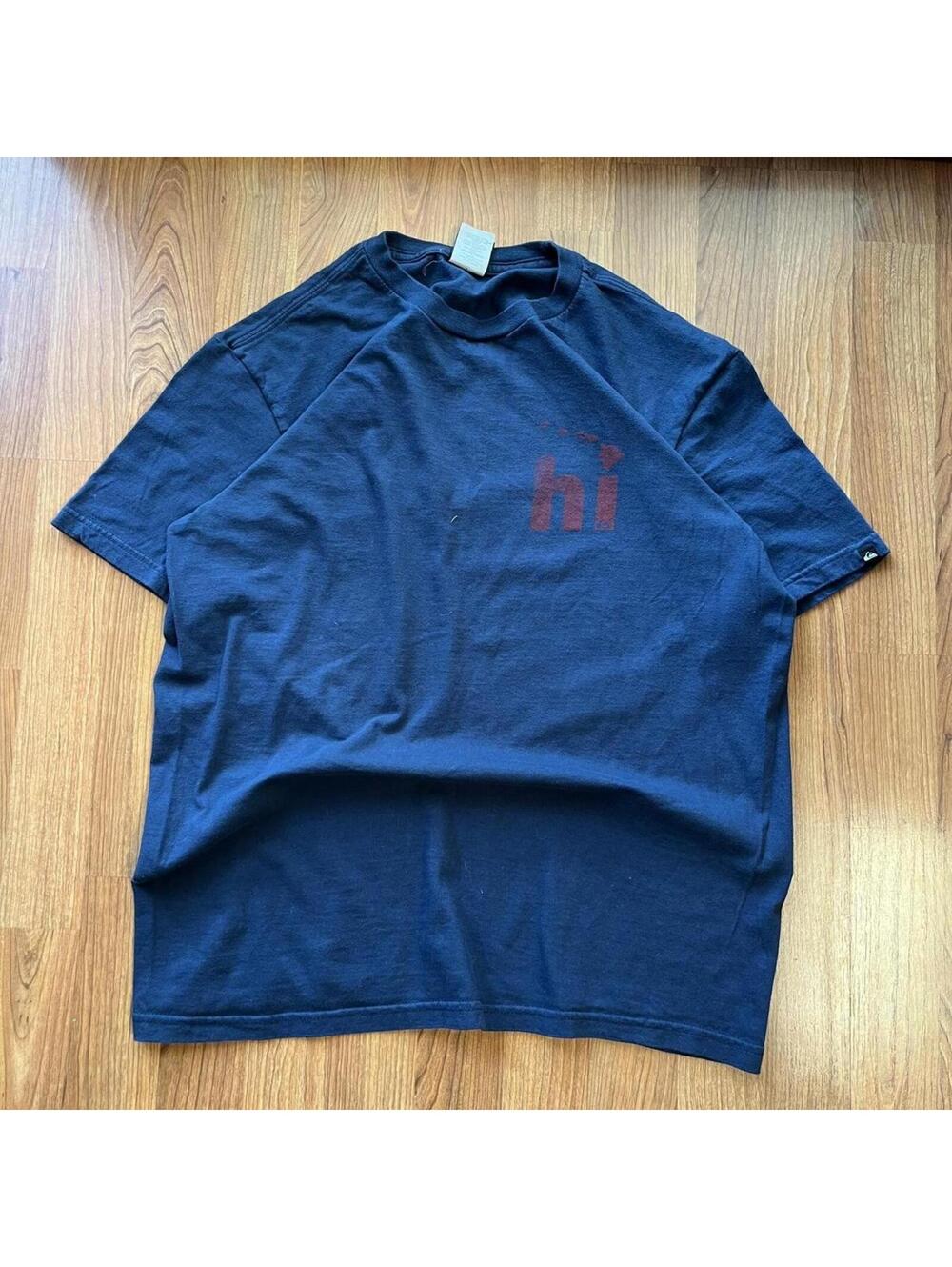 Vintage quiksilver surf Hawaii graphic tee | size L
